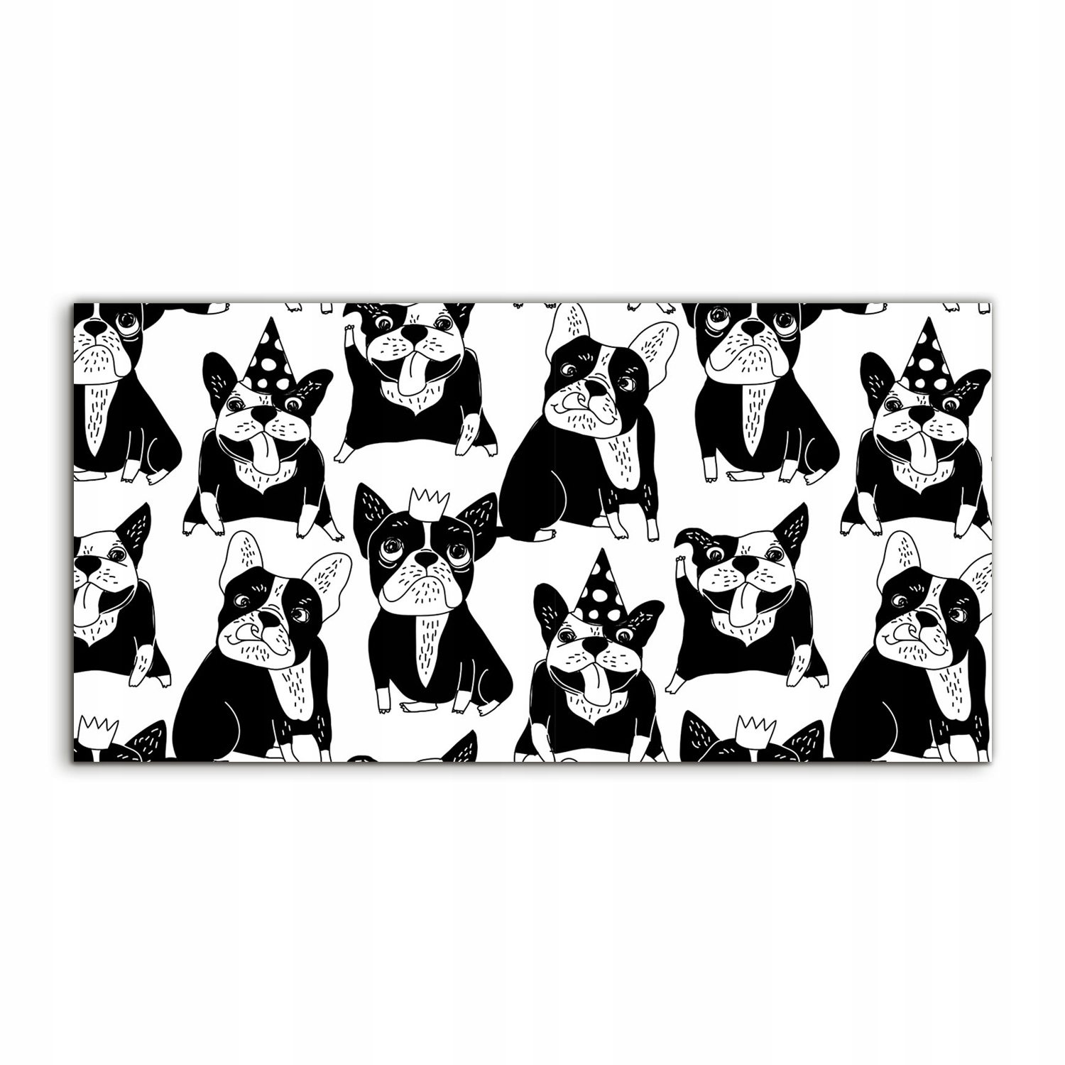 

Fotoobraz 140x70 na prezent Psy Zwierzęta Bulldog