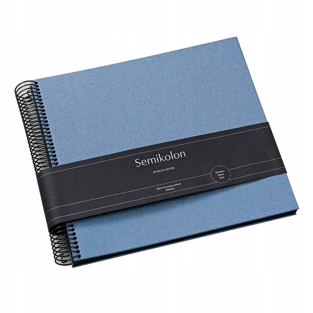 Album Semikolon Spiral Eco M, černé listy, Electric Midnight