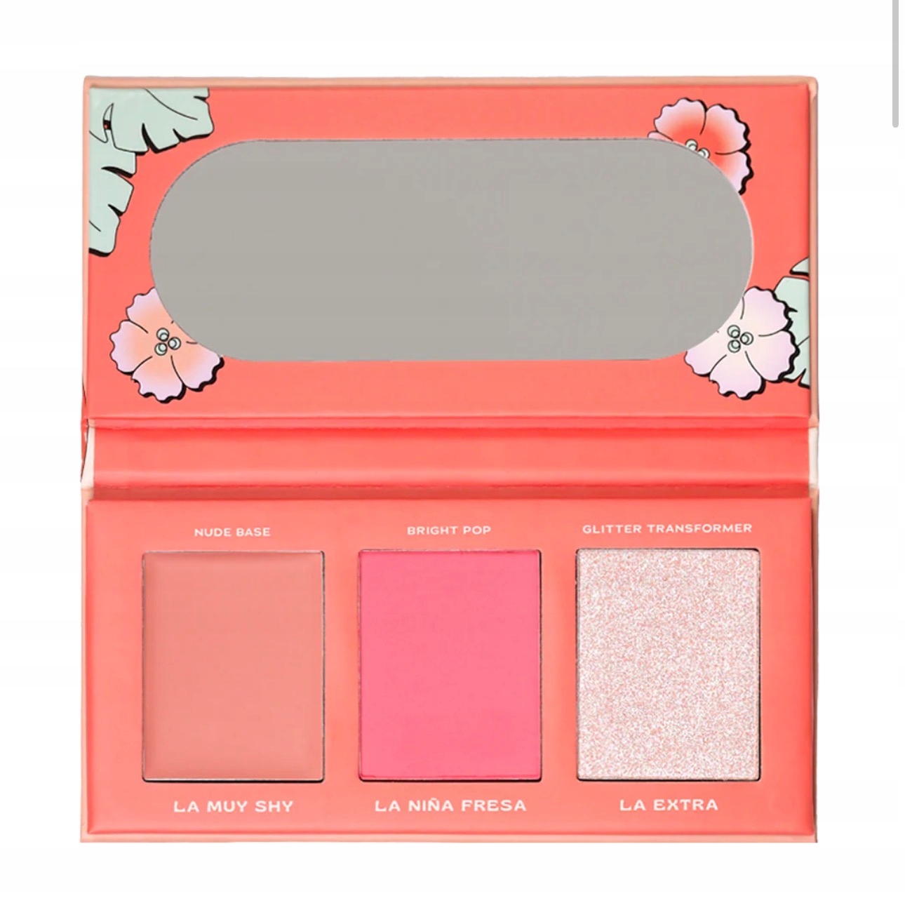 Alamar Viva Las Cheekas Paleta růží a rozjasňovač na obličej Fair/Light