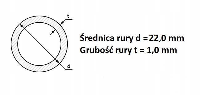 RURKA MIEDZIANA RURA 22 mm MIĘKKA fi 22 - 15 metrów Marka inna