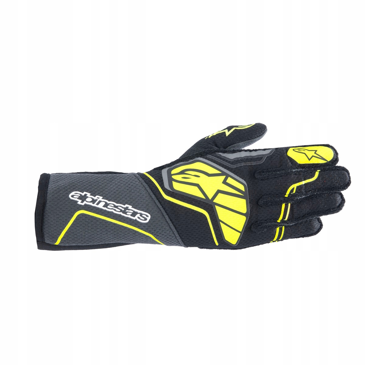 Rukavice Alpinestars Tech 1-ZX v4 Fia 8856-2018 čierno-žlté veľ XL