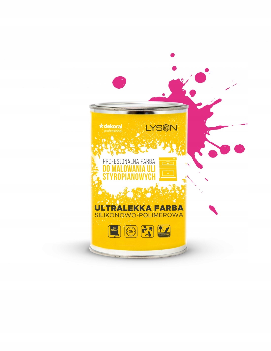 

Farba do uli różowa 1l