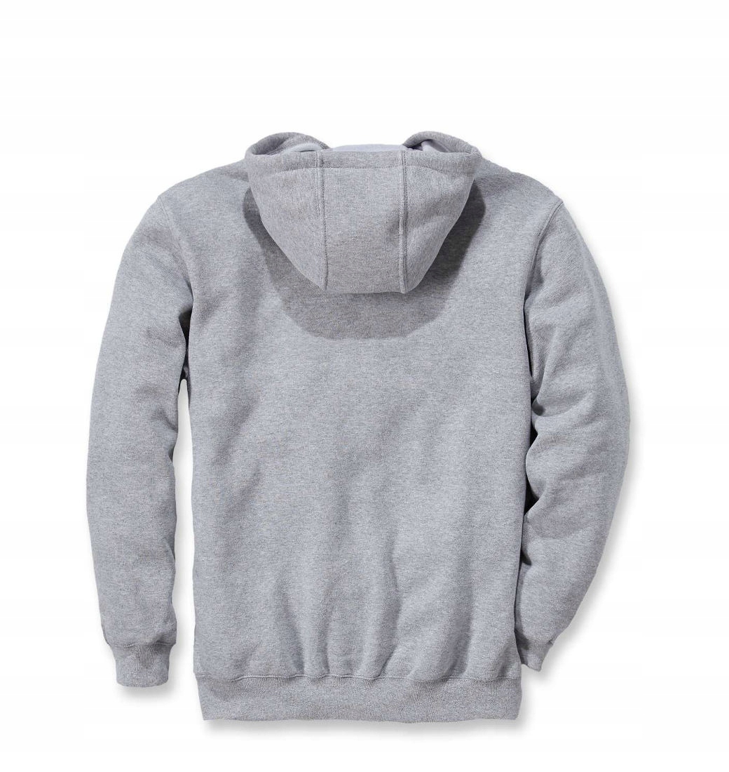 Mikina Carhartt Midweight Hooded Zip Grey