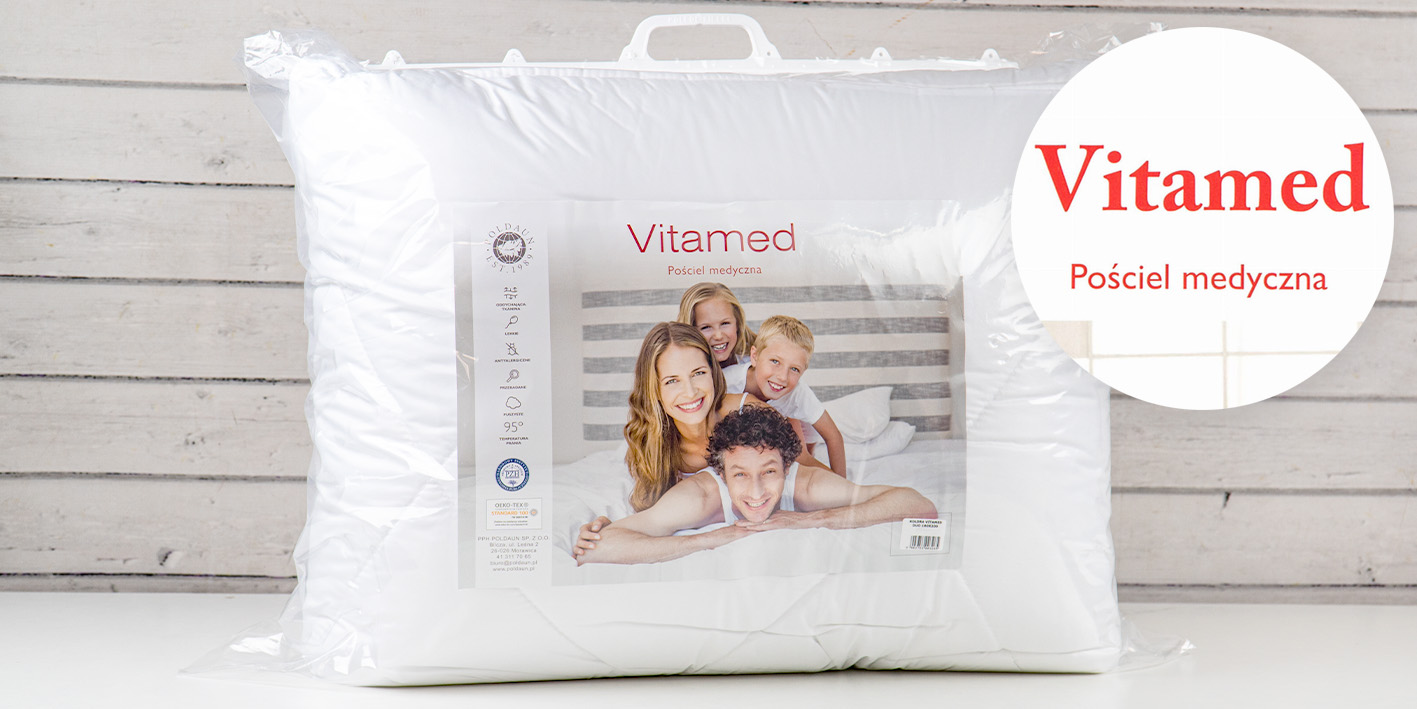 POLSKA podwójna kołdra 4 pory roku 220x200 POLDAUN Kod producenta kołdra vitamed 4 pory roku poldaun