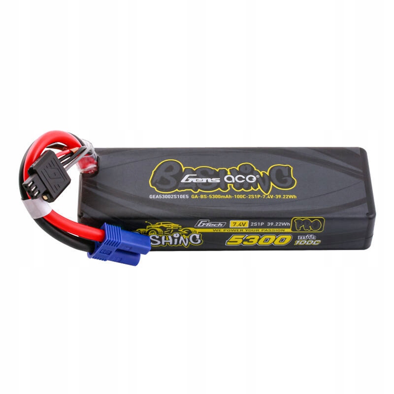 Gens Ace Akumulátor Lithium-Polymerová baterie 5300 mAh 7.4 V pro Rc modely