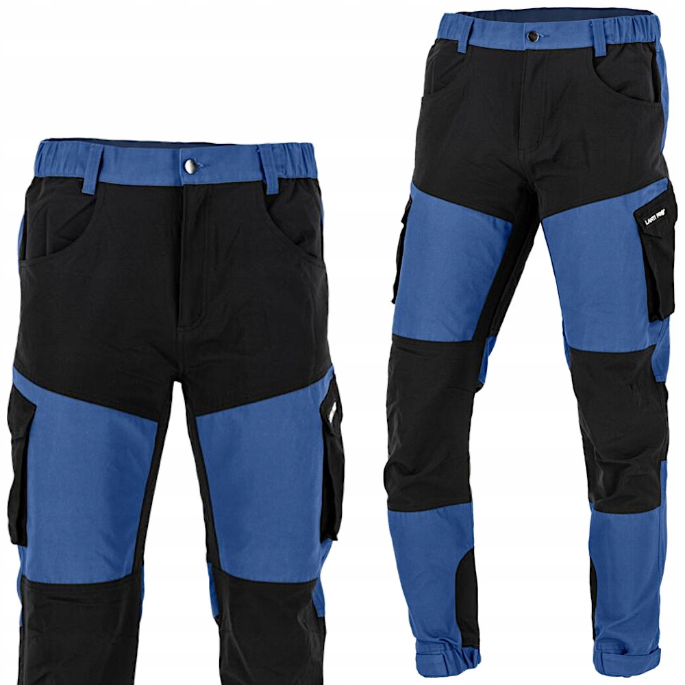 Spodnie męskie stretch robocze roz. 3XL niebieskie Lahti Pro L40556
