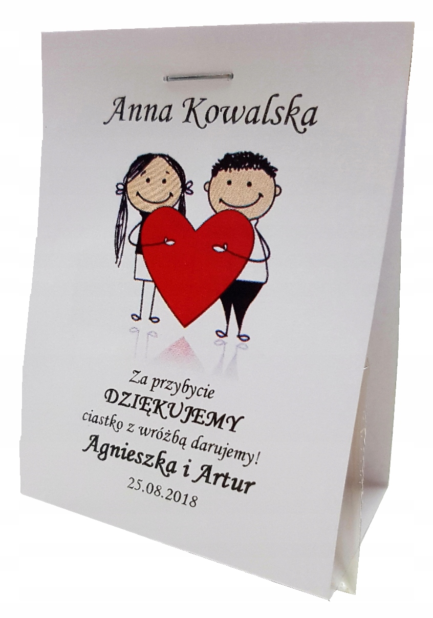 

śmieszne winietki podziękowania 2 w 1 ciasteczka