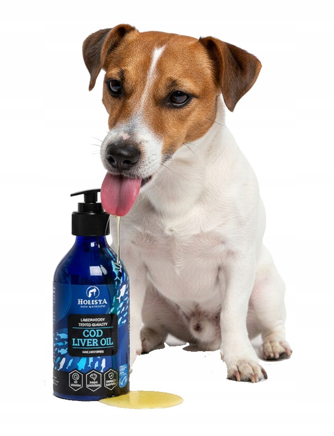 Levně Holista Cod Liver Oil 500 ML Olej Z Tresky Pro Psa A Kočku