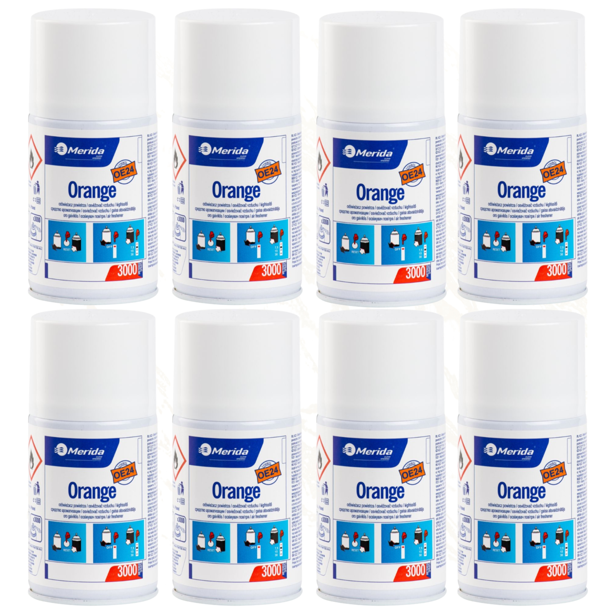 Levně Merida Osvěžovač Vzduchu 8 Ks OE24 Orange 250 ML
