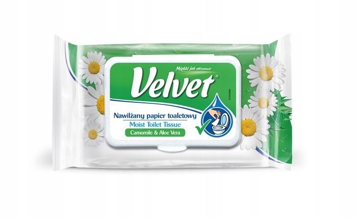 

Velvet nawilżający papier toaletowy 42 szt.