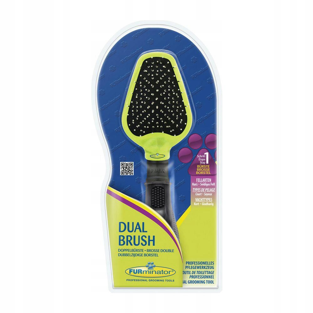 Levně Furminator Dvojitý Kartáč Na Úpravu Srsti