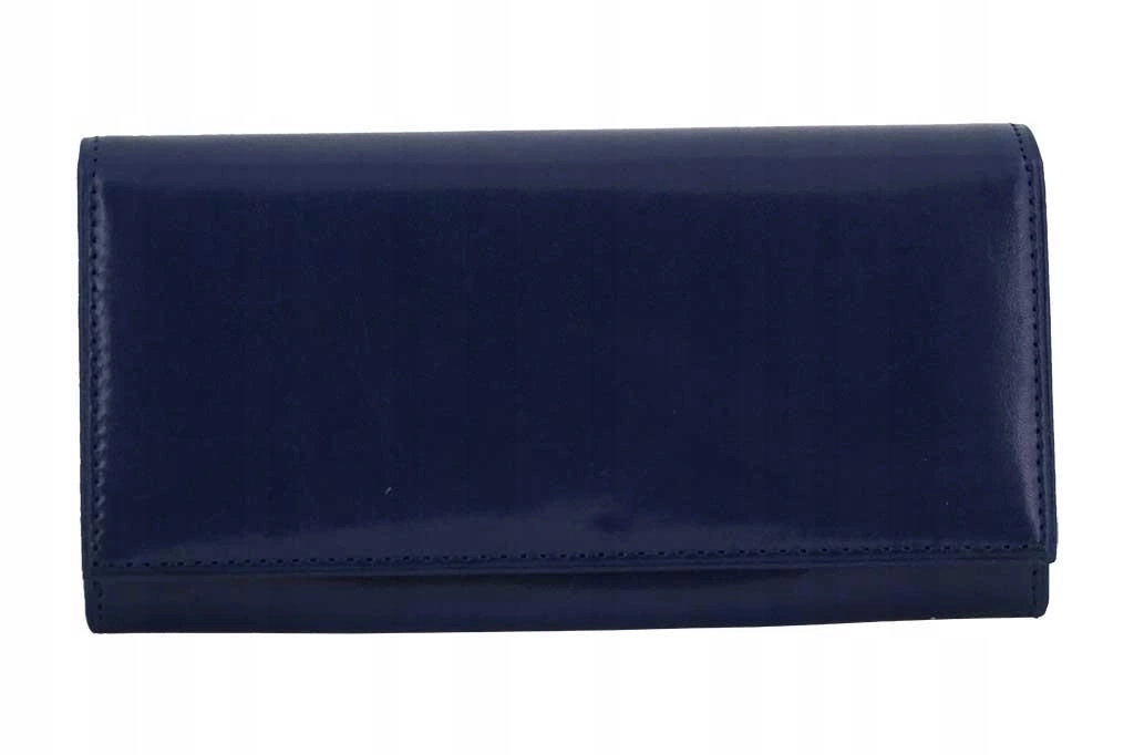 Dámská kožená peněženka Barberini's tmavě modrá