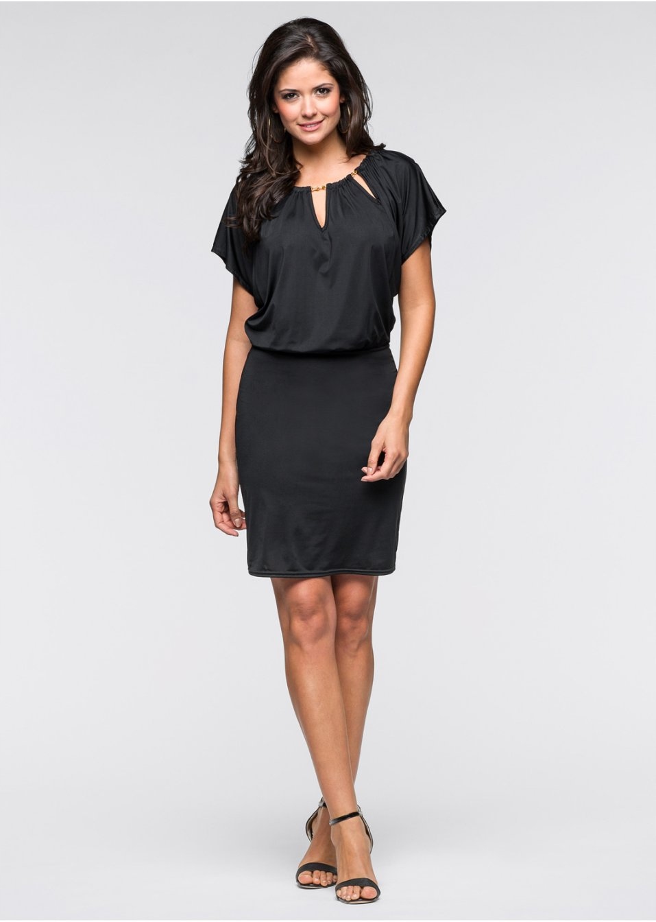 *lucky1616* Jemná Roztomilá Šaty 40-42 L-XL