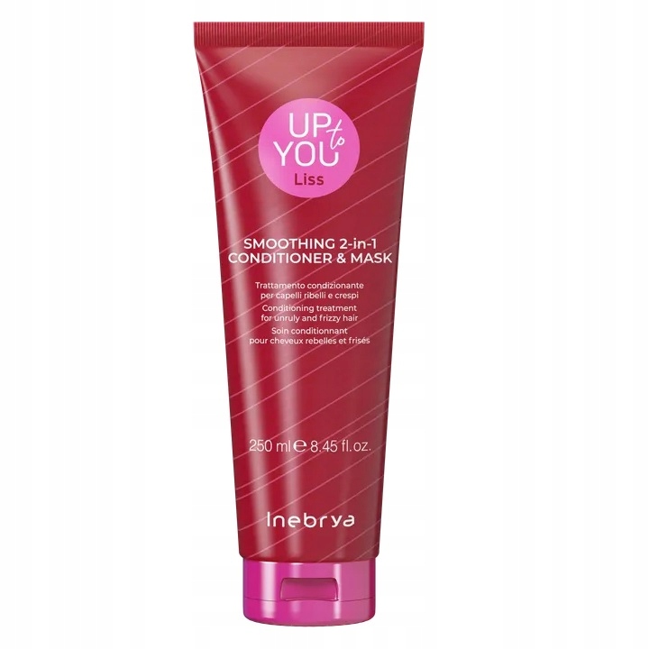 Inebrya Up To You Liss 2v1 vyhlazující kondicionér a maska na vlasy 250 ml