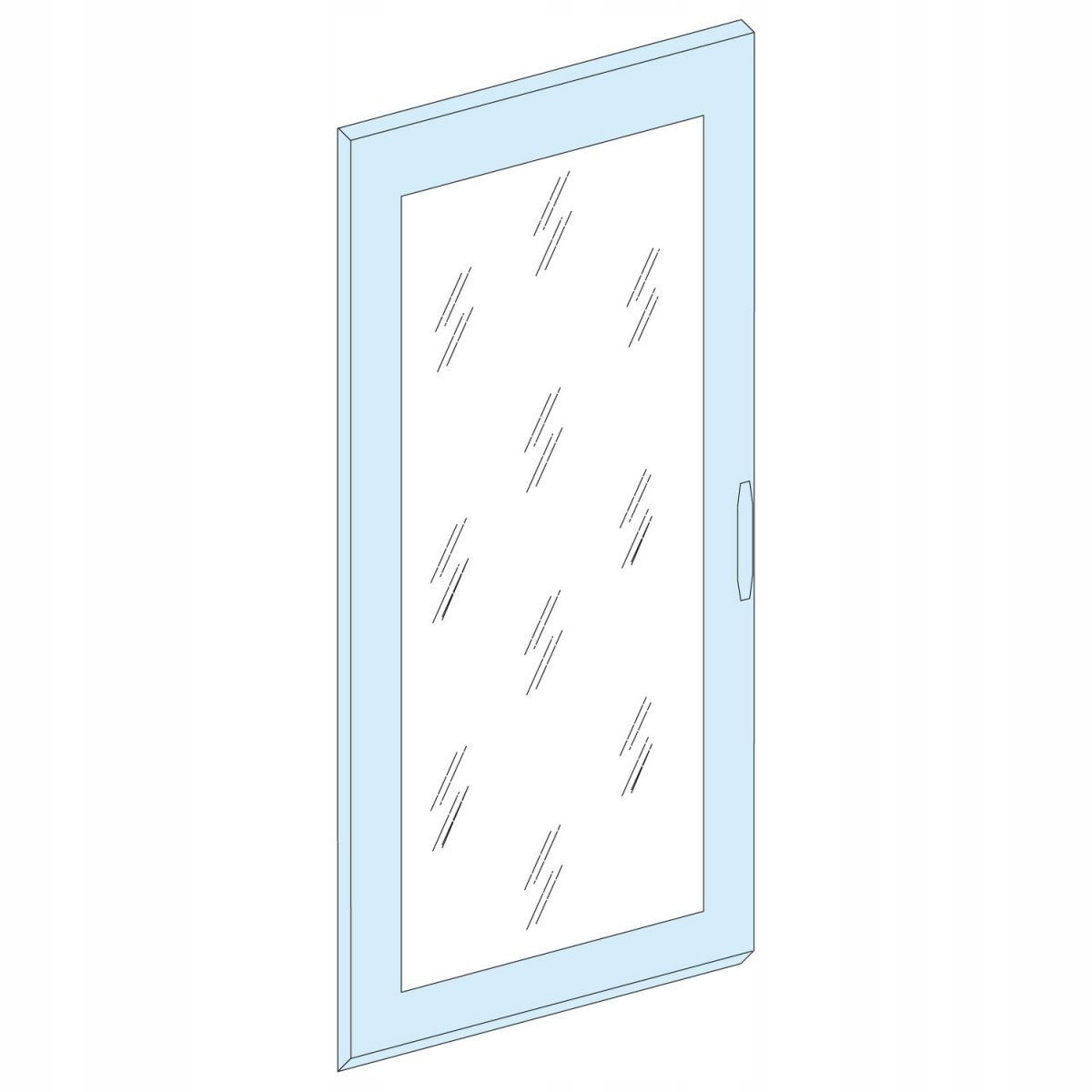 Schneider PrismaSet Drzwi 1750x600 IP55 LVS08339