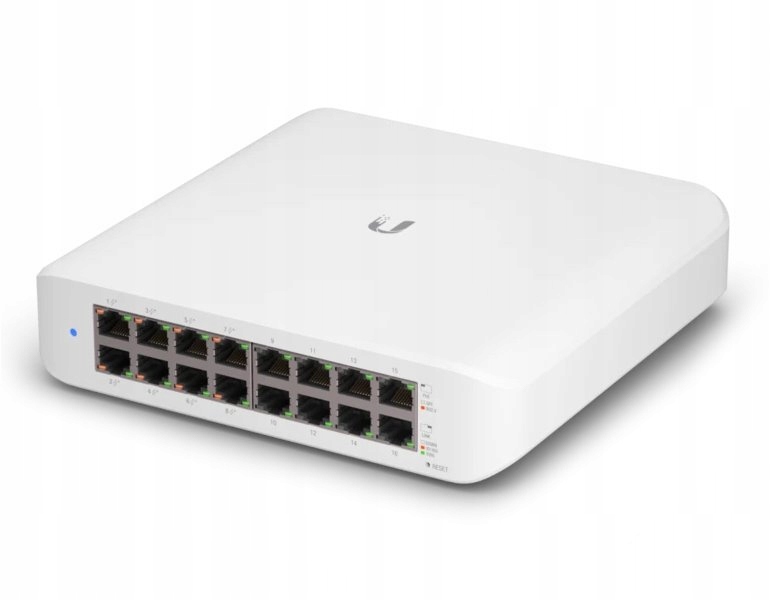 Ubnt Unifem Switch Lite 16 PoE 16x Gbit RJ45, 8x PoE 802.3at, 45W