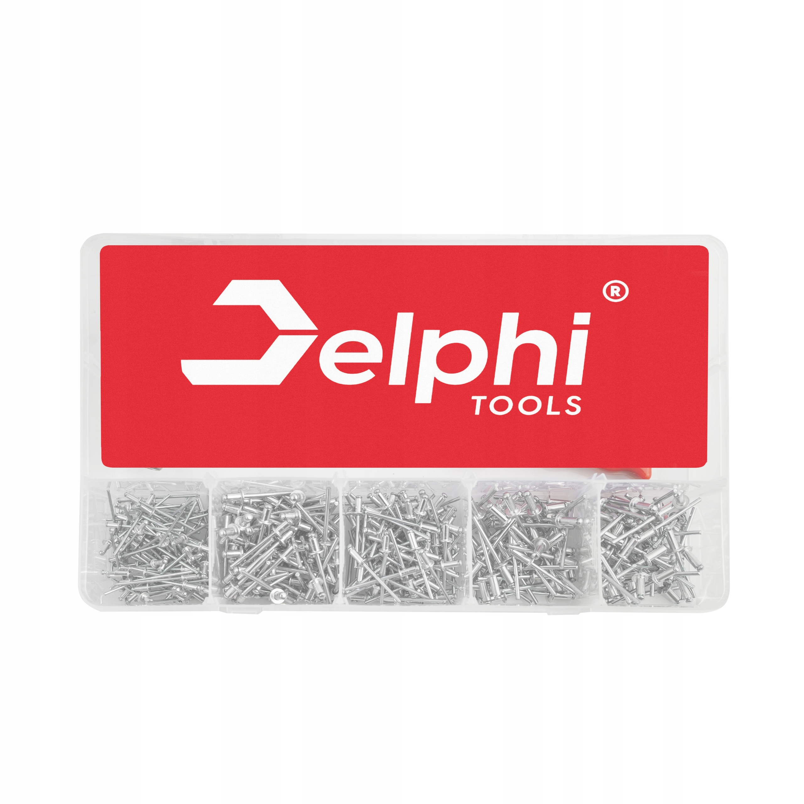 NITOWNICA RĘCZNA MOCNA + 500x NITY 2.4 - 4.8mm STANDARDOWA do NITOWANIA Marka Delphi