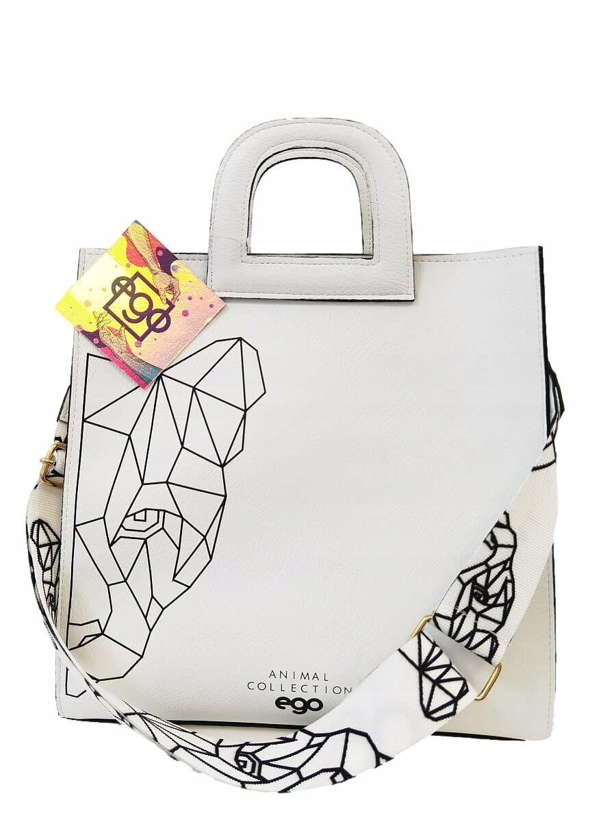 

Ego torba shopper biała