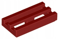 

Lego 2412b grill 1x2 c. czerwony Dark Red 2 szt N