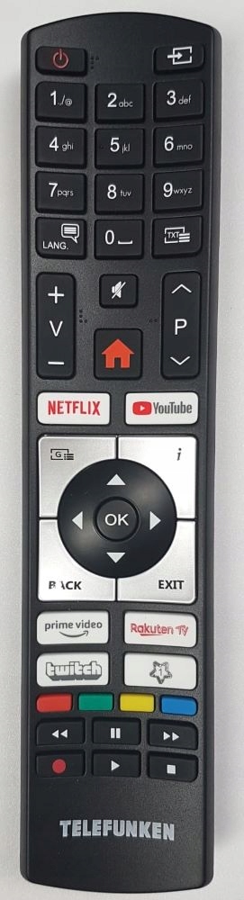Oryginalny pilot do tv Telefunken RC4518P SMART Kod producenta RC4518P