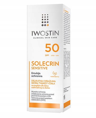 

Iwostin Solecrin Sensitive Emulsja ochronna Spf 50