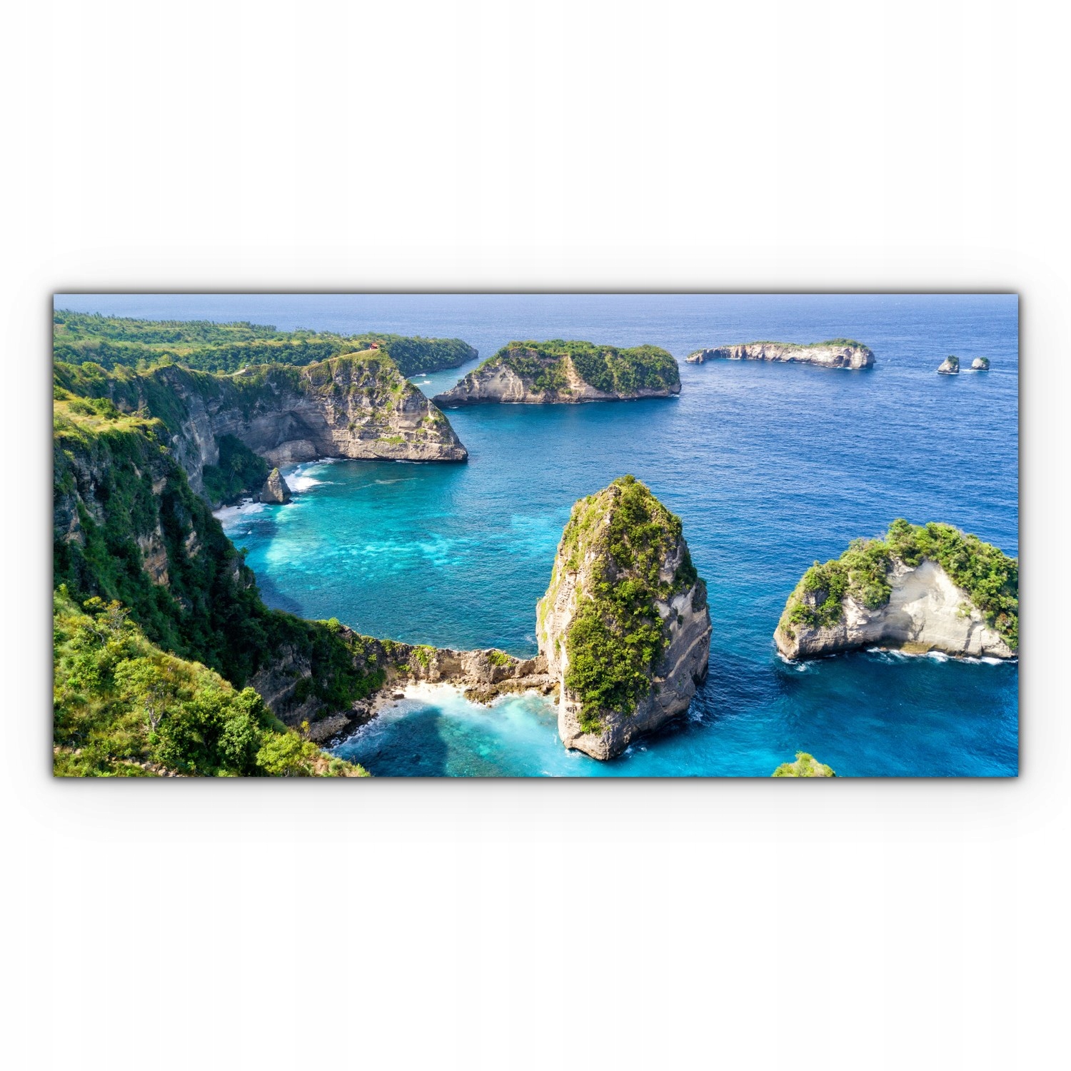 

Nowoczesny Canvas 120x60 Tropiki Krajobraz Wyspa