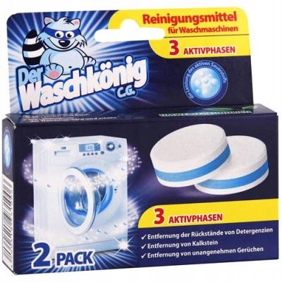 

Tabletki do czyszczenia pralki Der Waschkonig 2szt