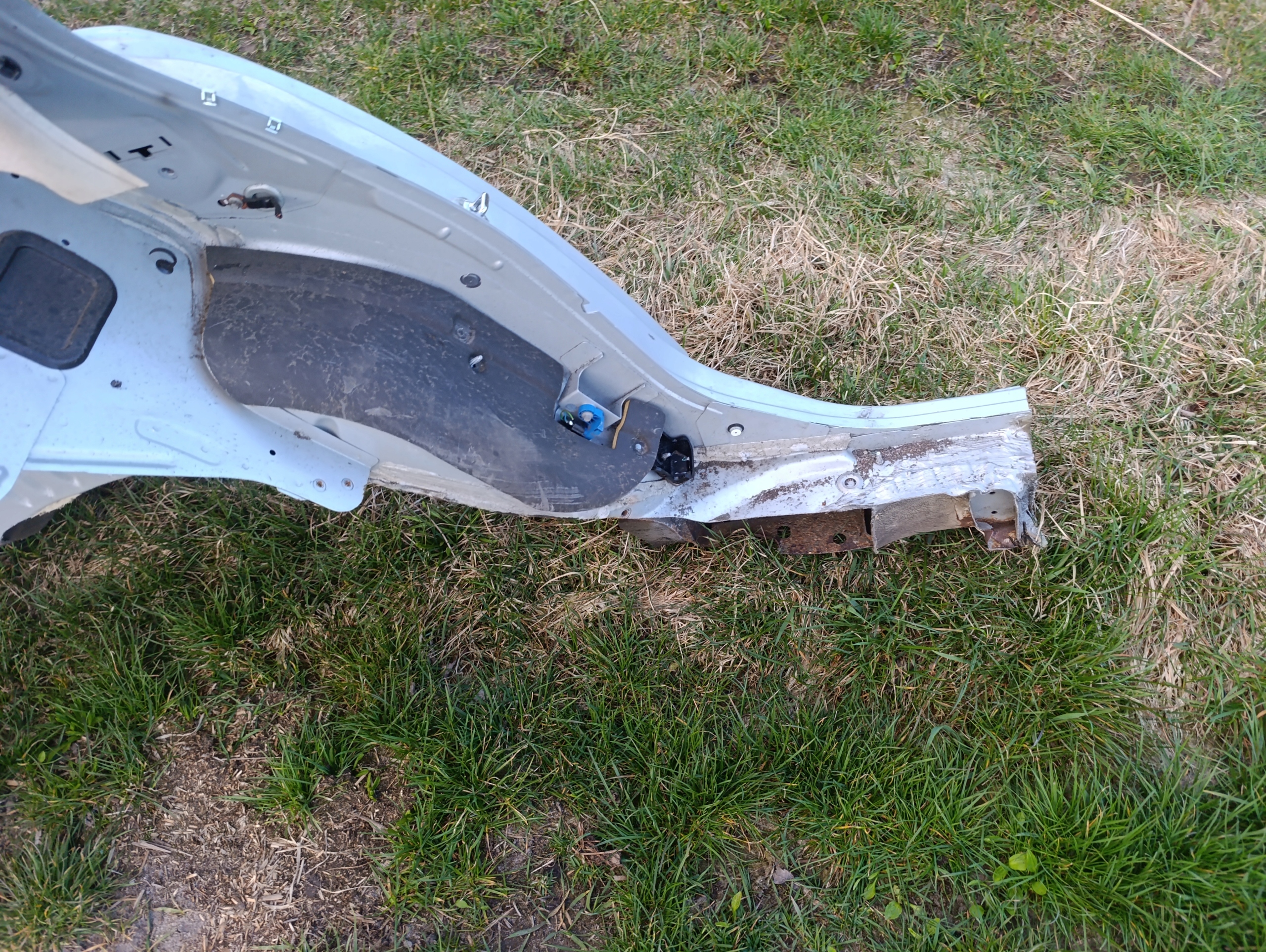 quarter left rear part left rear jaguar XF X250 MEE