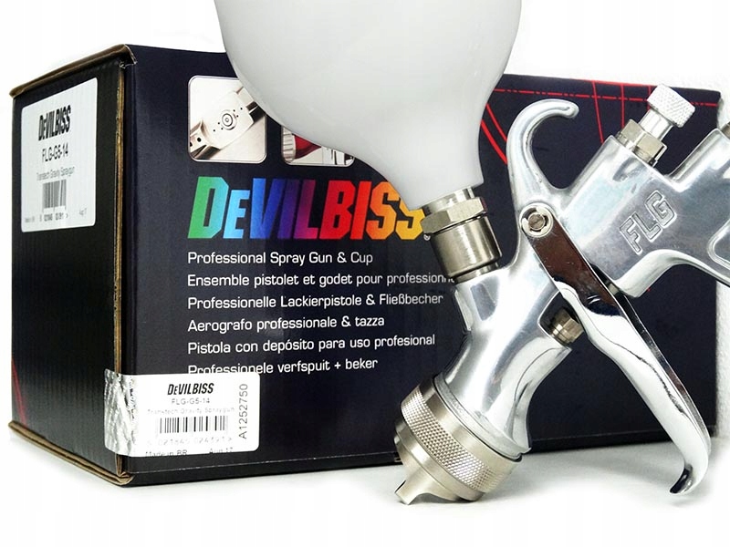 

Devilbiss FLG-5G Pistolet lakierniczy 1,4 Oryginał