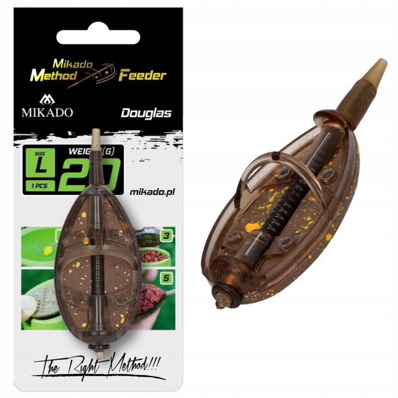 Koszyk podajnik Douglas 30g L Method Feeder Mikado