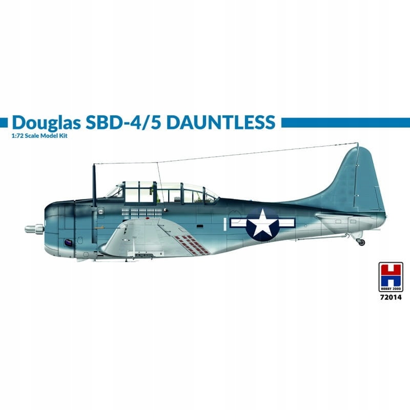 Hobby 2000 72014 Douglas Sbd 4/5 Dauntless Aircraft Měřítko 1/72