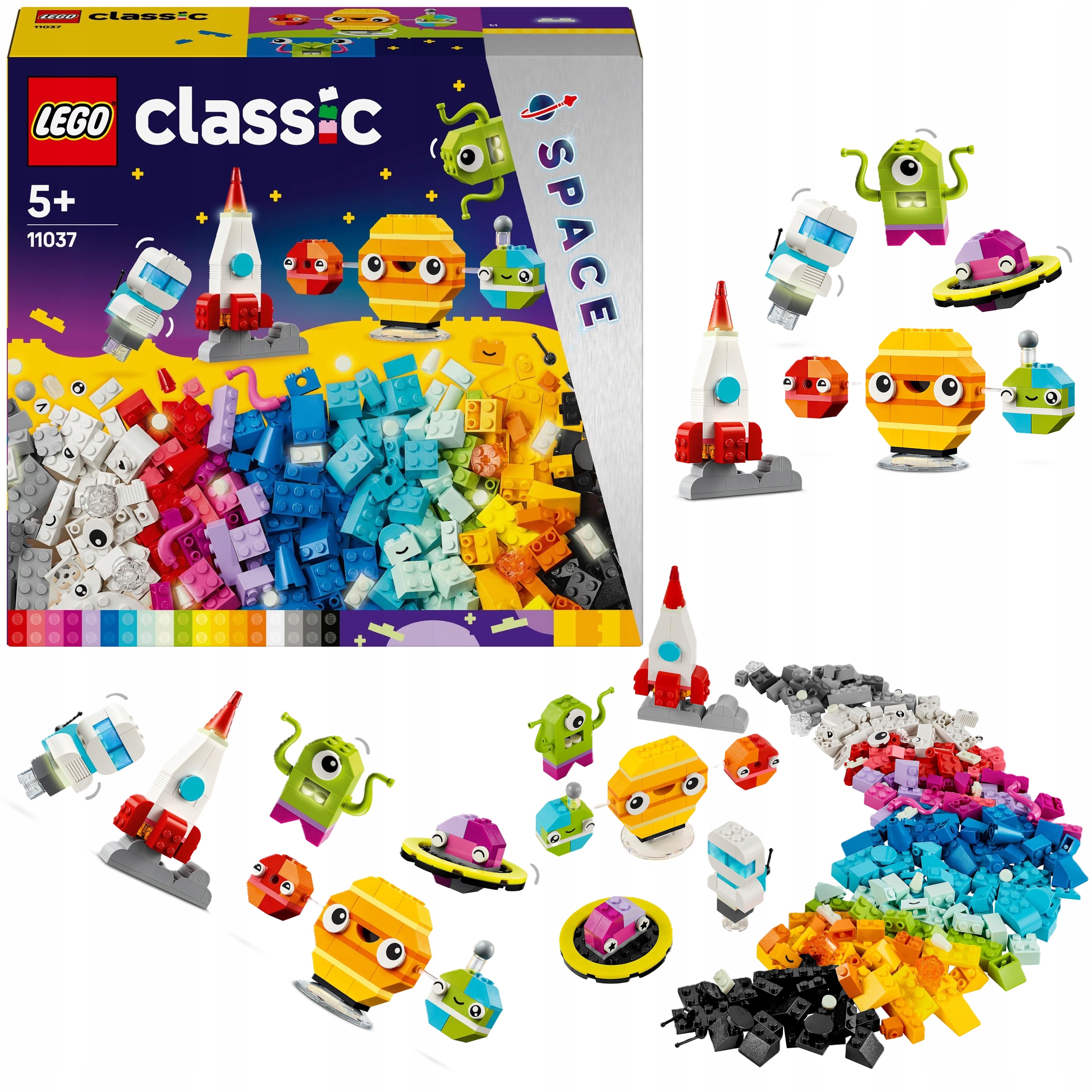 Klocki Lego 11037 Classic Kreatywne Planety Zestaw Do Zabawy