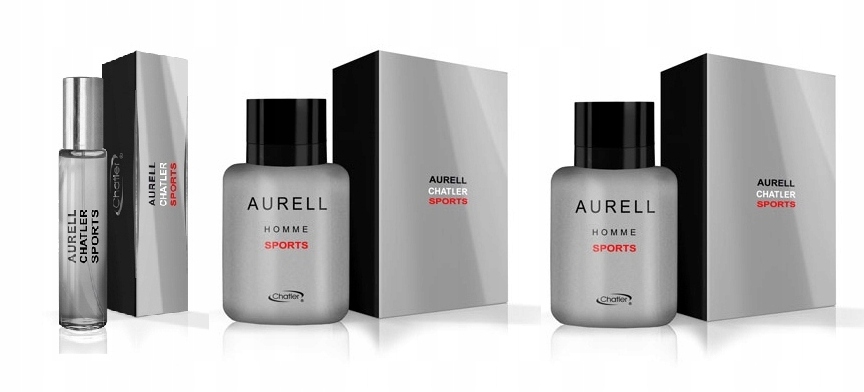 Chatler Aurell Sports 2x100 ml 30 ml Edp sada