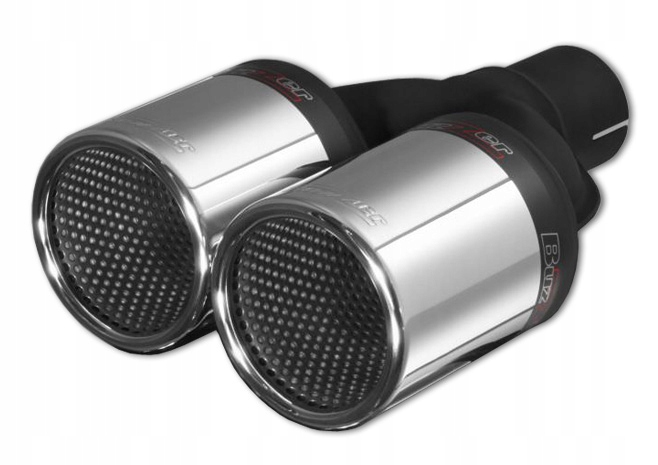 Športová koncovka tlmiča 2x90 mm Buzzer Ľavá