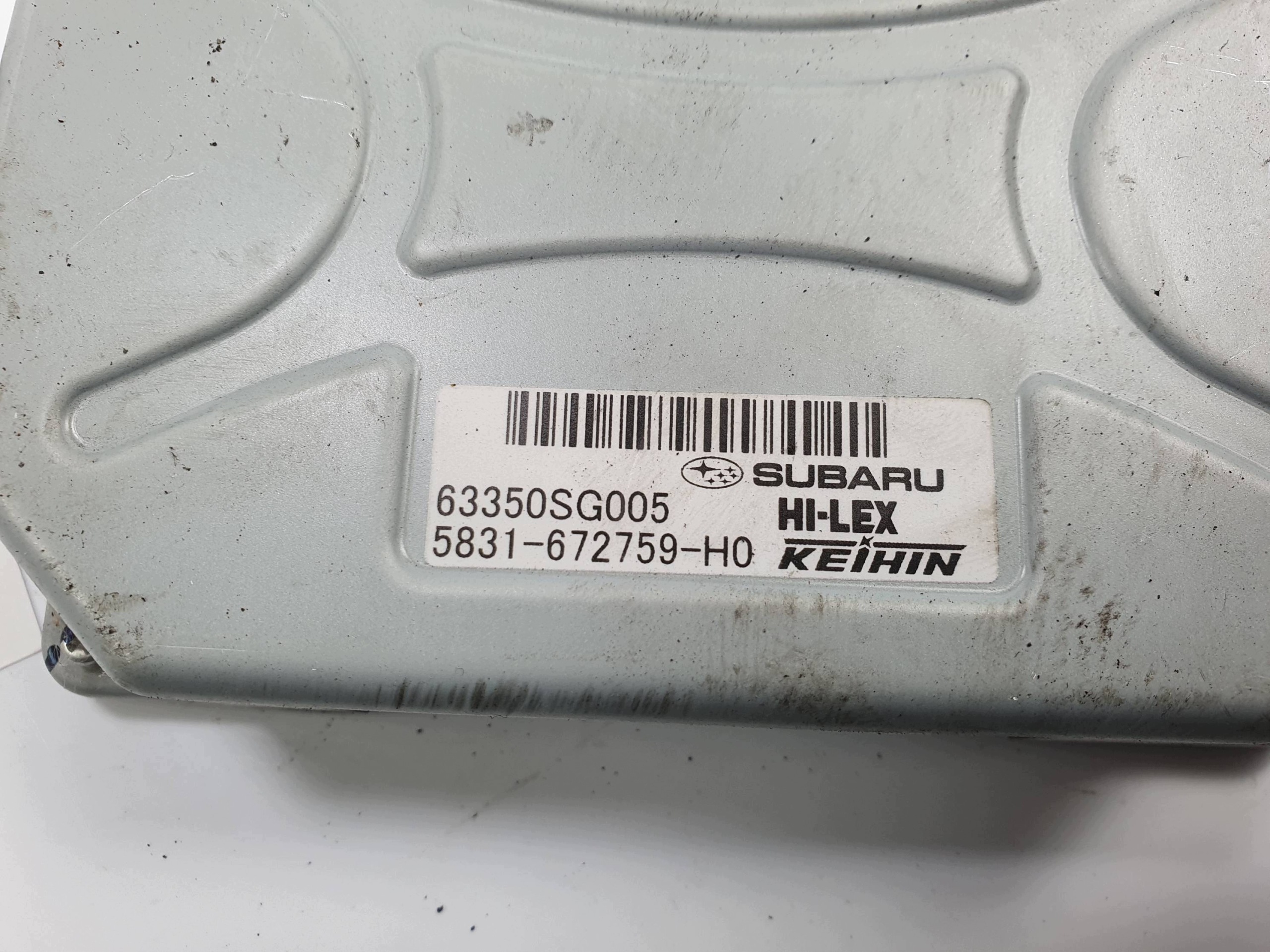 modul bedienteil 63350SG005 SUBARU FORESTER IV XT