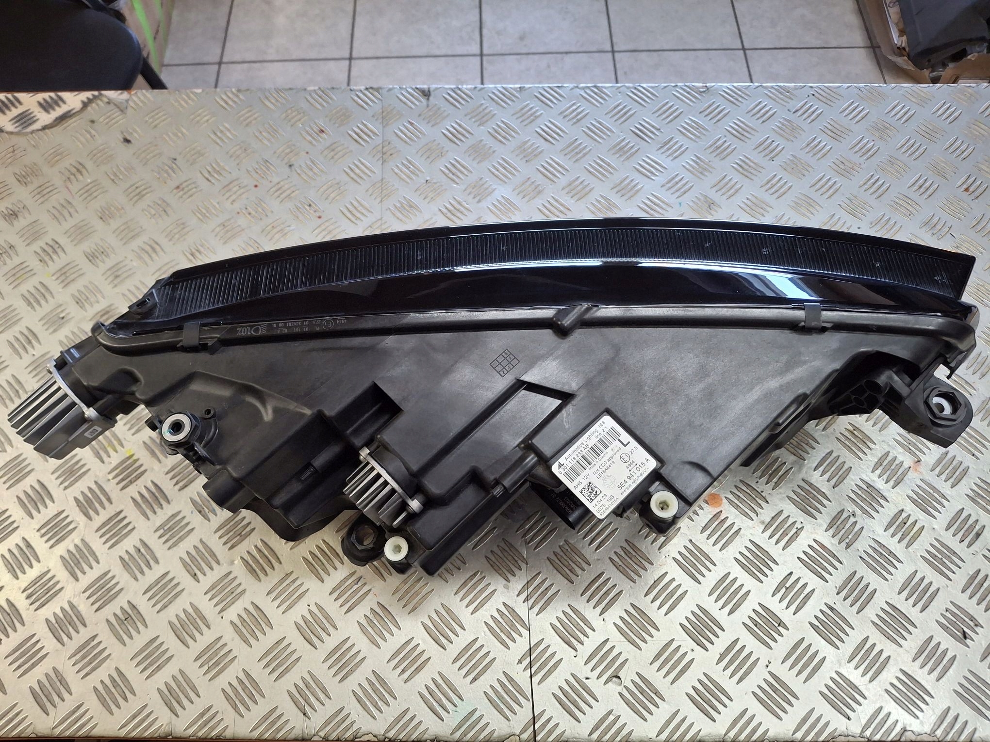 light left front FULL LED CRYSTAL SKODA OCTAVIA IV 2019R->