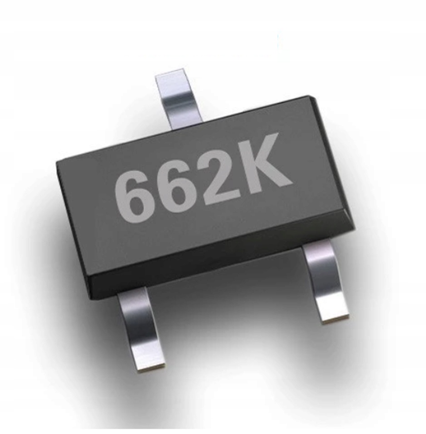 

Stabilizator napięcia XC6206 SOT23 662K /S1 3.3V/0