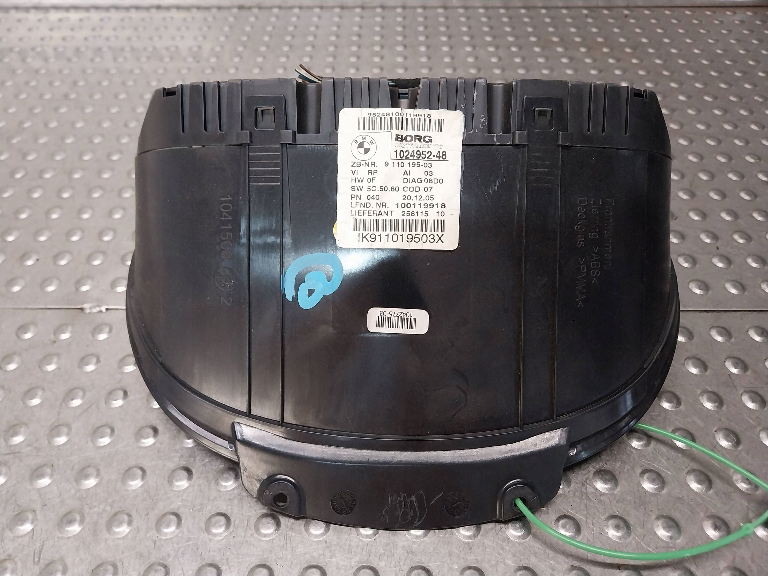 dials dials 9110195 BMW E81 E82 E87 2.0D EUROPA original