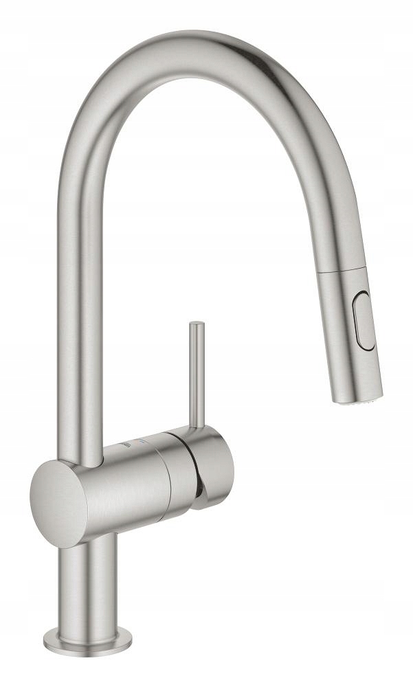Grohe Minta Jednouchwytowa bateria kuchenna z wyciąganą wylewką