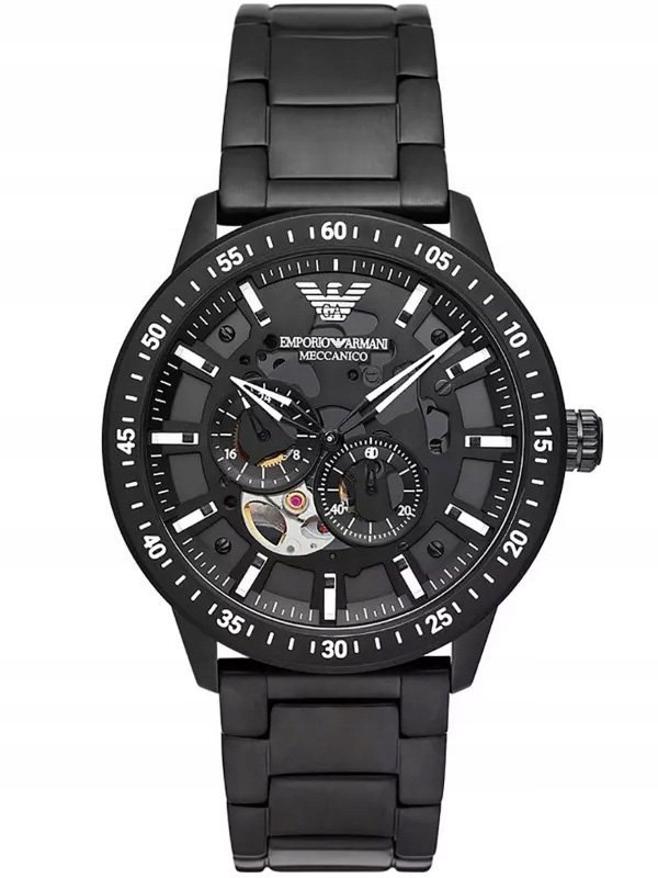Zegarek Męski Emporio Armani AR60054 Mario Meccanico Automat (zi056c)