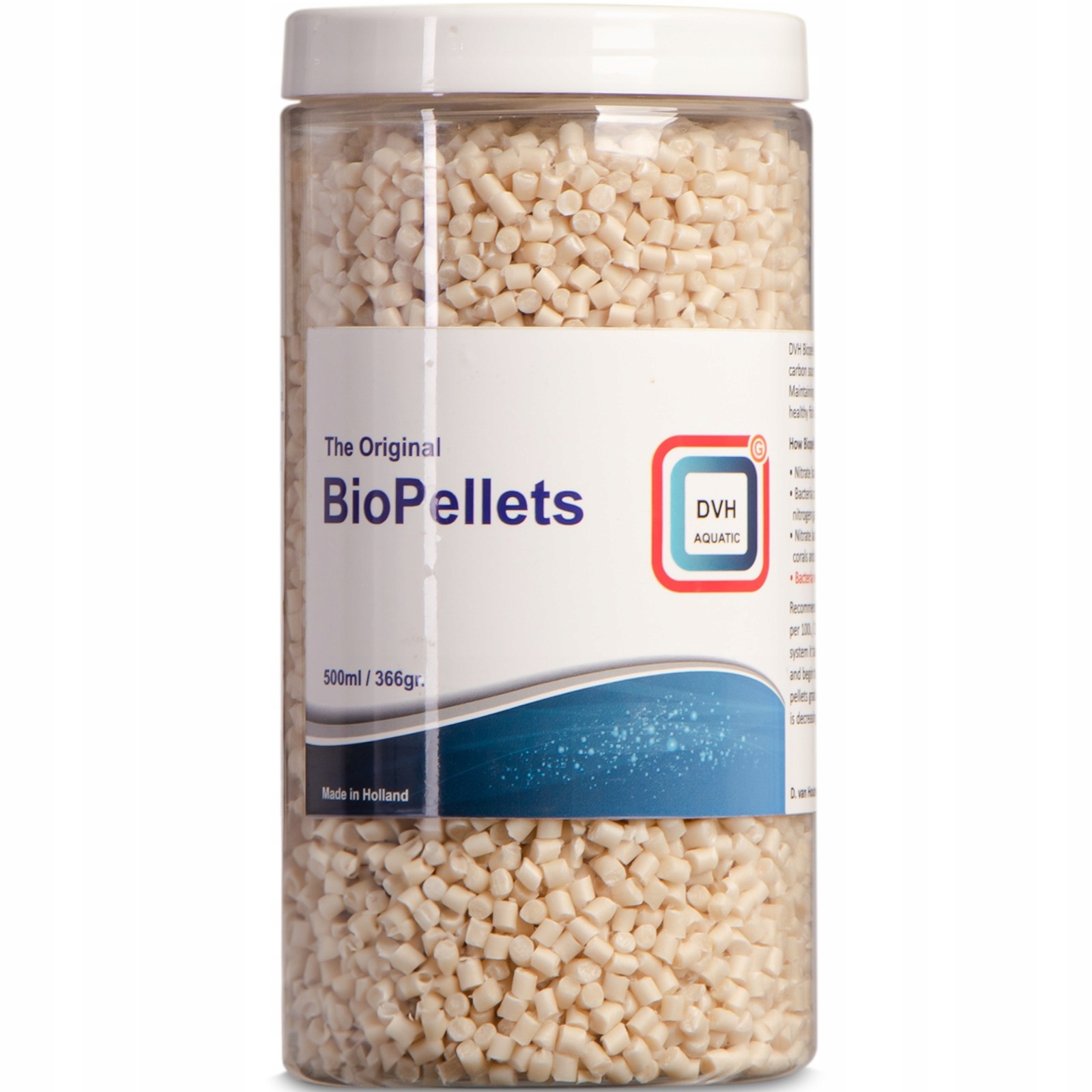 Levně Biodegradovatelné Polymerové Pelety Media Dvh The Original BioPellets 500 ml