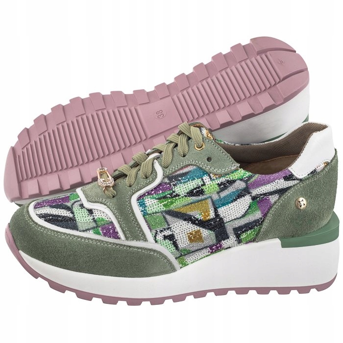 Dámské tenisky Maciejka Seledynové 06390-09/00-7 Zelené