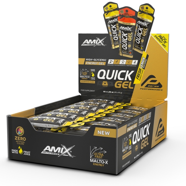 40x Quick Gel 45g blood orange