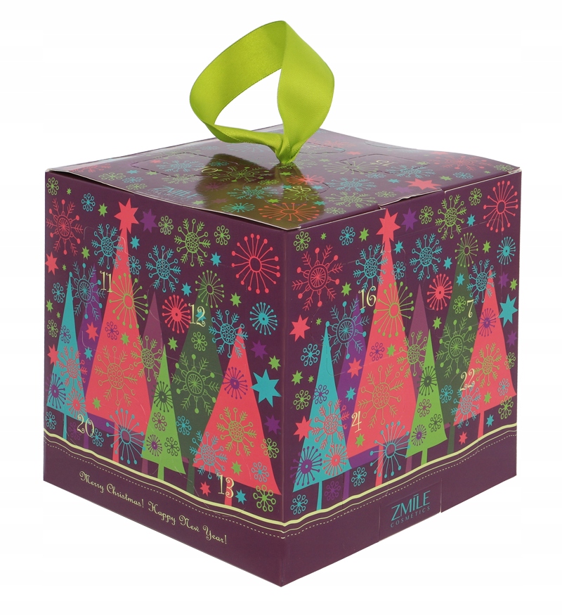 Адвент-календарь Zmile Cosmetics Cube, домик, 24 средства косметики