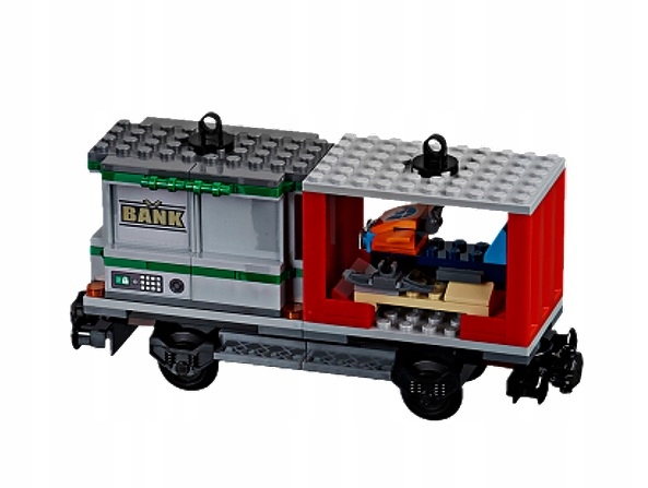 Lego Kolejka 60198 Kontejnerový vůz Banka
