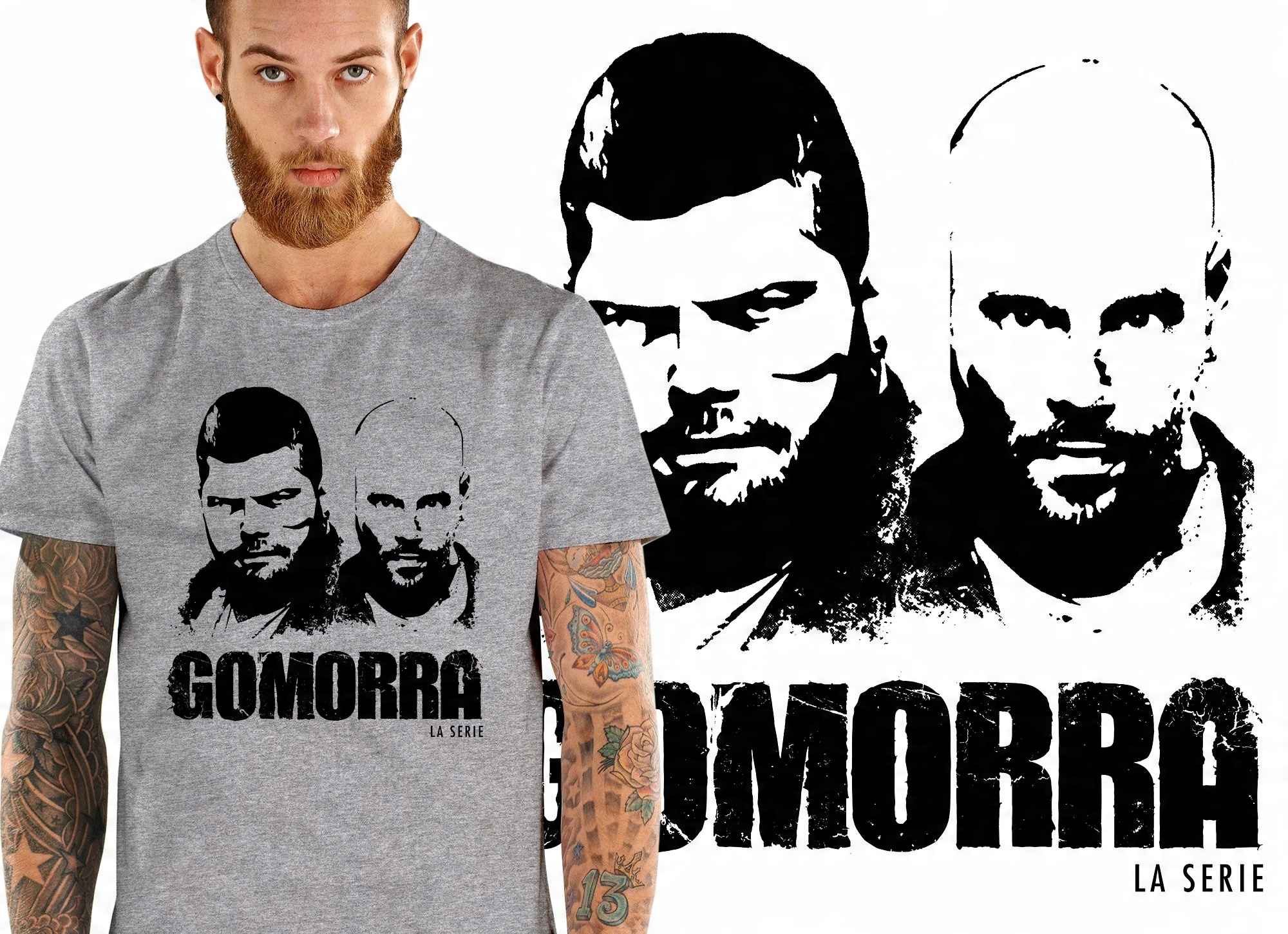 

Gomorra Genny Ciro Scampia Koszulka Męska L