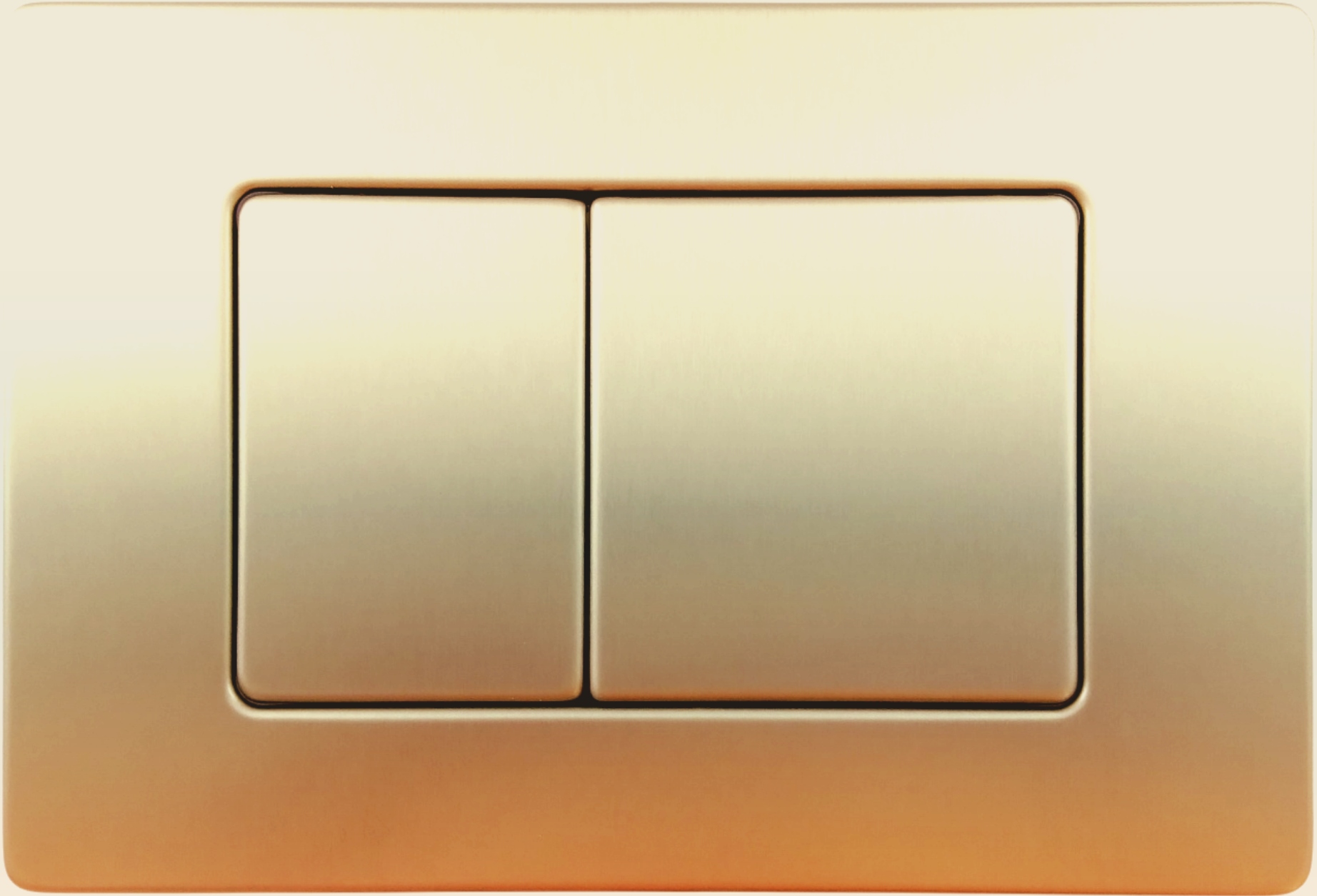 Tlačítko Alt7 Wc ocelové zlaté pro stojan Geberit Duofix Basic UP100 Delta