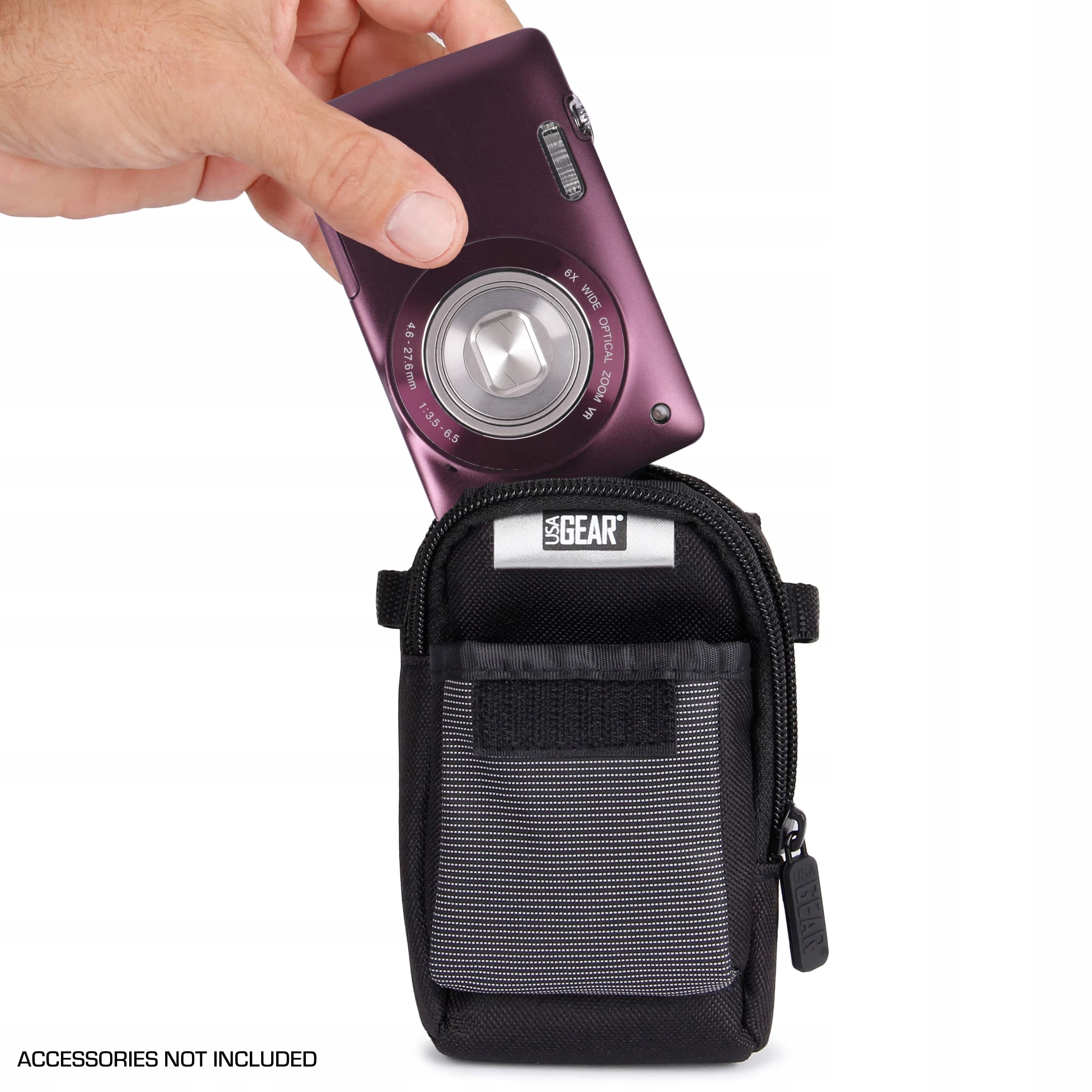 USA GEAR Torba Na Aparat Nikon Canon Sony Panasonic Pasek Na Ramię — miniatura 9
