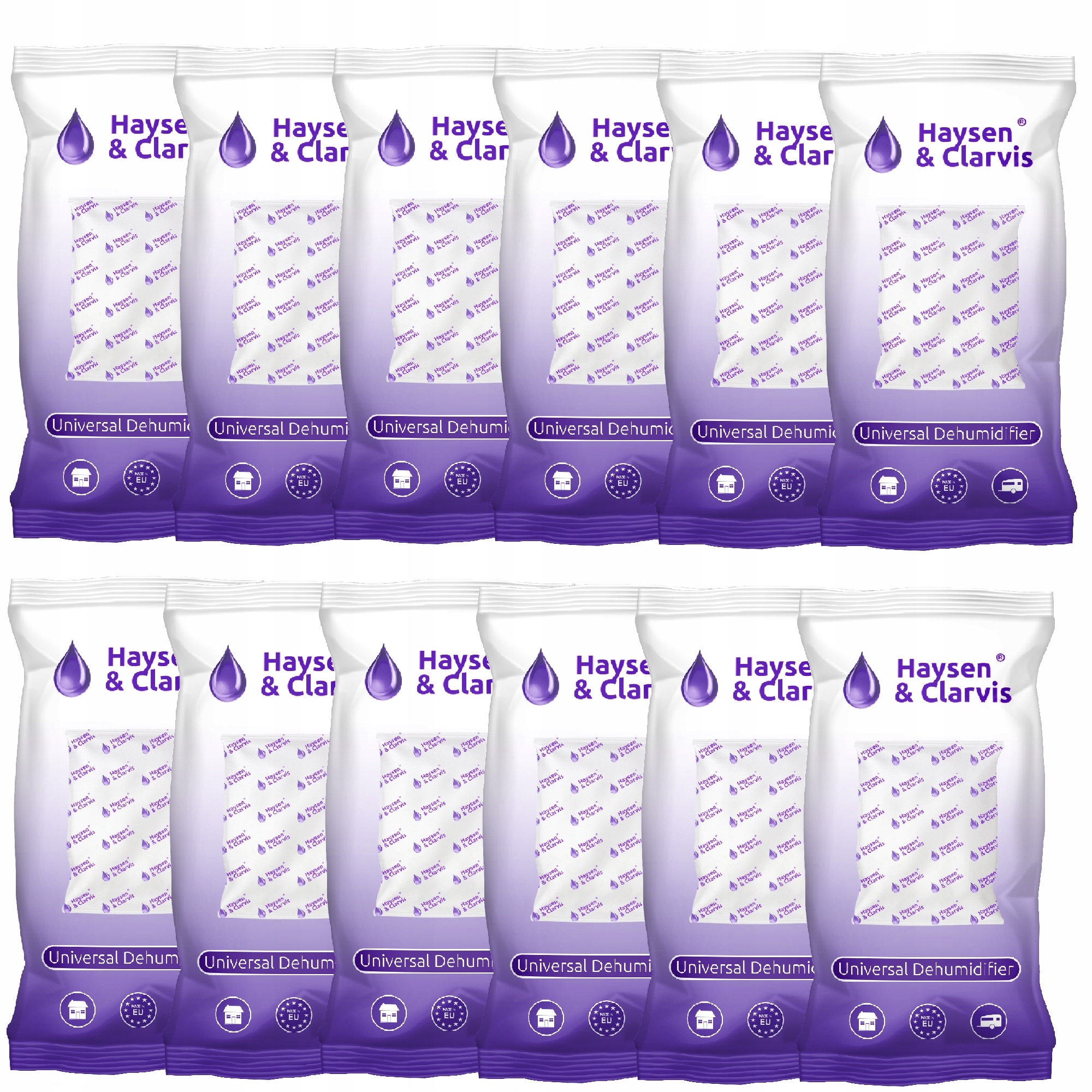 12x OSUSZACZ POWIETRZA POCHŁANIACZ WILGOCI 250g