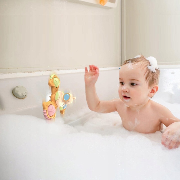 FIDGET SPINNER Z PRZYSSAWKĄ SENSORYCZNĄ KĄPIEL PREZENT GRZECHOTKA 3 SZTUKI Płeć chłopcy